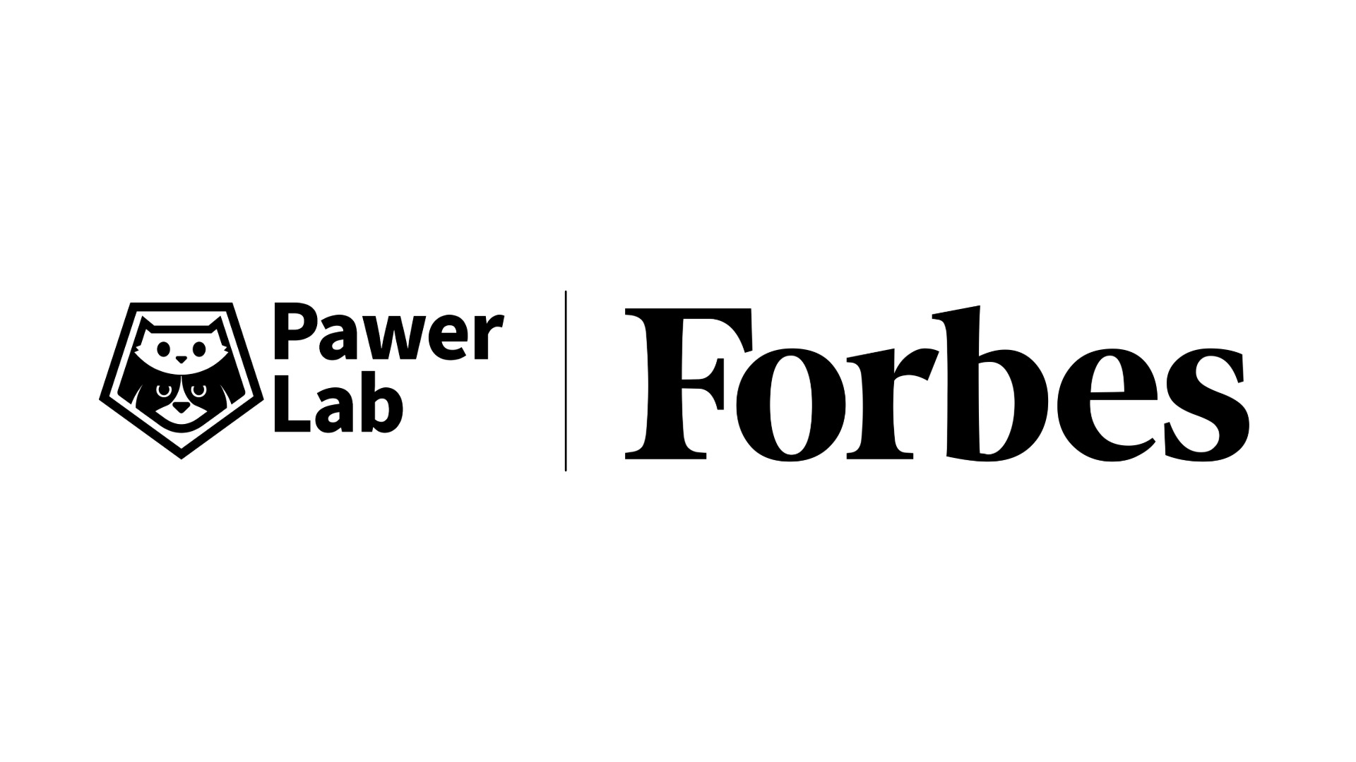 forbes usa logo and pawerlab logo